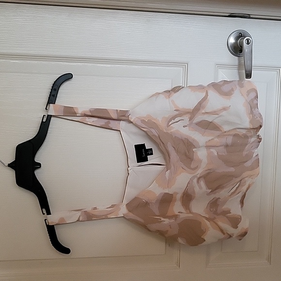 Wide Leg Pants And Crop Top Foral - Picture 3 of 8